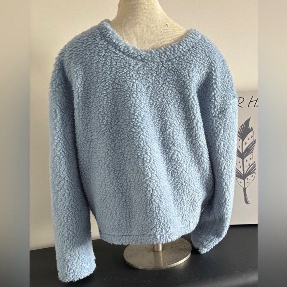 [SOLD] Lululemon Wool Whenever Crew Chambray 12 - Picture 4 of 11